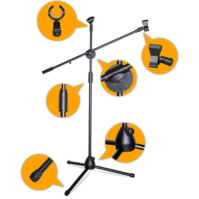 Mozos Sm803 Stojak Mikrofonowy Statyw Wolnostojący
