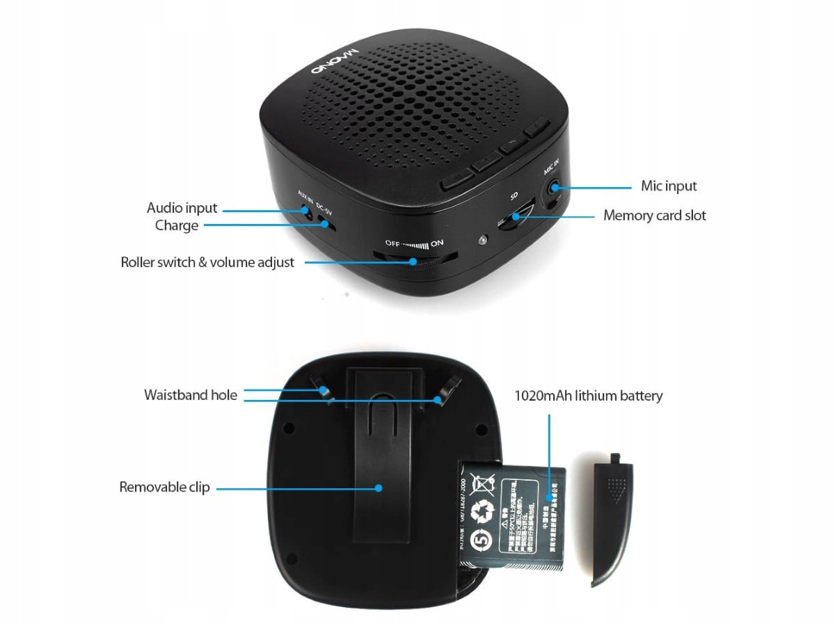 Wzmacniacz Głosu Maono AU-C03