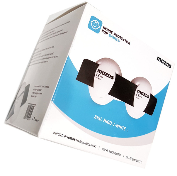 Zdjęcie produktu: Słuchawki Ochronne Tłumiące Dla Niemowląt Białe Mkid