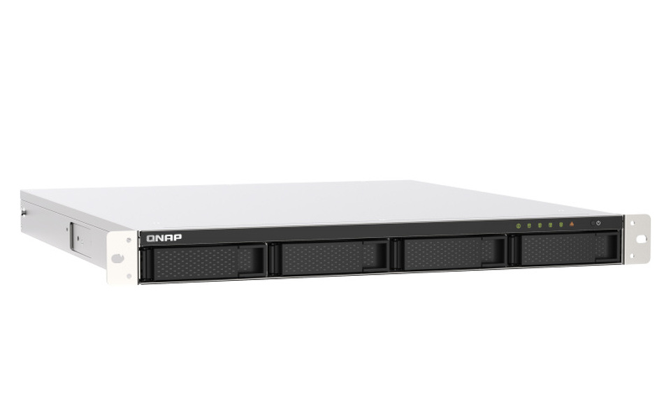 Zdjęcie produktu: Serwer plików QNAP TS-453DU-RP-4G rozbudowany do 8G 4-Bay,SATA 6Gbps, Intel Celeron J4125 quad-core 2.0/ 2.7 GHz, 8GB DDR4, 2x2,5GbE LAN, USB 3.2x2, USB 2.0x2, 1xHDMI v1.4b