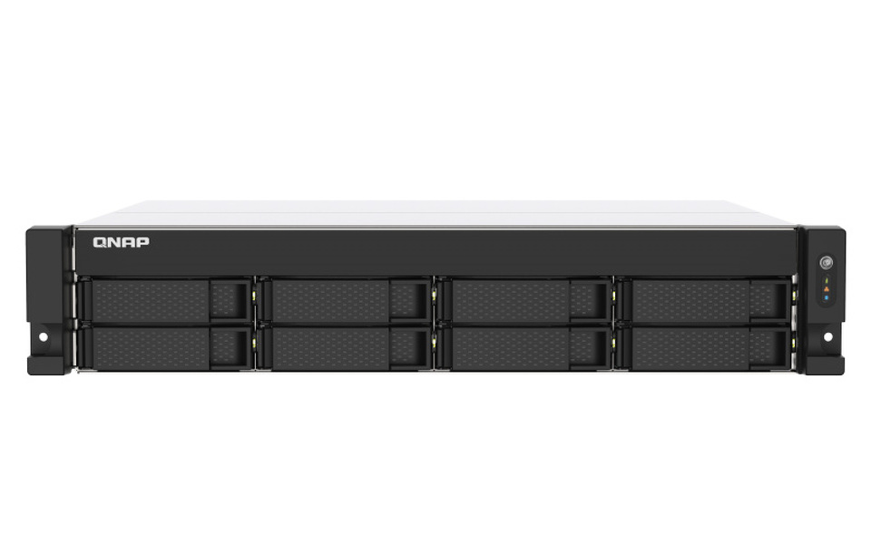 Zdjęcie produktu: Serwer plików QNAP TS-853DU-RP-4G 8-Bay,SATA 6Gbps, Intel Celeron J4125 quad-core 2.0/ 2.7 GHz, 4GB DDR4, 2x2,5GbE LAN, USB 3.2x2, USB 2.0x2, 1xHDMI v1.4b, 1xPCIe Gen 2 x2, 2x250W Zdjęcie produktu: Serwer plików QNAP TS-853DU-RP-4G 8-Bay,SATA 6Gbps, Intel Celeron J4125 quad-core 2.0/ 2.7 GHz, 4GB DDR4, 2x2,5GbE LAN, USB 3.2x2, USB 2.0x2, 1xHDMI v1.4b, 1xPCIe Gen 2 x2, 2x250W