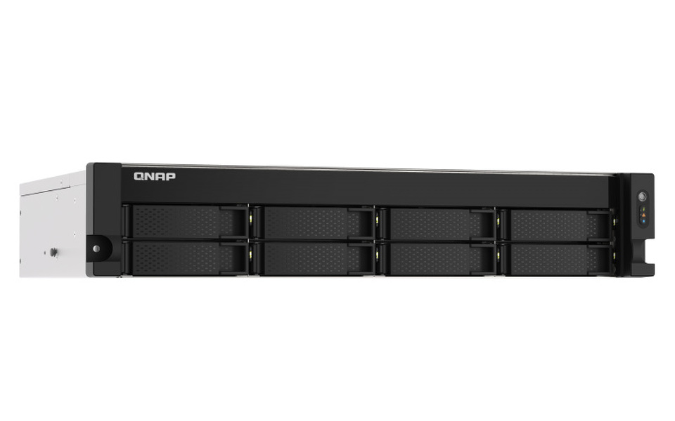 Zdjęcie produktu: Serwer plików QNAP TS-853DU-RP-4G 8-Bay,SATA 6Gbps, Intel Celeron J4125 quad-core 2.0/ 2.7 GHz, 4GB DDR4, 2x2,5GbE LAN, USB 3.2x2, USB 2.0x2, 1xHDMI v1.4b, 1xPCIe Gen 2 x2, 2x250W Zdjęcie produktu: Serwer plików QNAP TS-853DU-RP-4G 8-Bay,SATA 6Gbps, Intel Celeron J4125 quad-core 2.0/ 2.7 GHz, 4GB DDR4, 2x2,5GbE LAN, USB 3.2x2, USB 2.0x2, 1xHDMI v1.4b, 1xPCIe Gen 2 x2, 2x250W