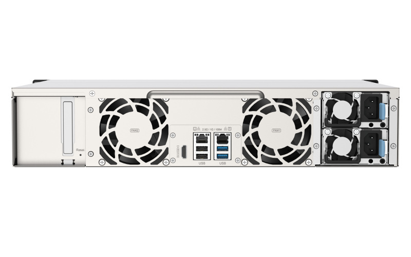 Serwer plików QNAP TS-853DU-RP-4G 8-Bay,SATA 6Gbps, Intel Celeron J4125 quad-core 2.0/ 2.7 GHz, 4GB DDR4, 2x2,5GbE LAN, USB 3.2x2, USB 2.0x2, 1xHDMI v1.4b, 1xPCIe Gen 2 x2, 2x250W Serwer plików QNAP TS-853DU-RP-4G 8-Bay,SATA 6Gbps, Intel Celeron J4125 quad-core 2.0/ 2.7 GHz, 4GB DDR4, 2x2,5GbE LAN, USB 3.2x2, USB 2.0x2, 1xHDMI v1.4b, 1xPCIe Gen 2 x2, 2x250W