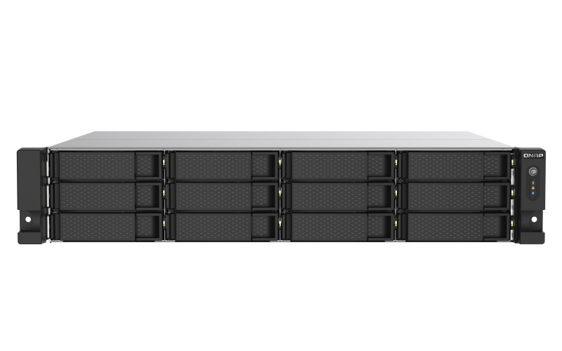 Serwer plików QNAP TS-1253DU-RP-4G 12-Bay,SATA 6Gbps, Intel Celeron J4125 quad-core 2.0/ 2.7 GHz, 4GB DDR4, 2x2,5GbE LAN, USB 3.2x2, USB 2.0x2, 1xHDMI v1.4b, 1xPCIe Gen 2 x2, 2x250W Serwer plików QNAP TS-1253DU-RP-4G 12-Bay,SATA 6Gbps, Intel Celeron J4125 quad-core 2.0/ 2.7 GHz, 4GB DDR4, 2x2,5GbE LAN, USB 3.2x2, USB 2.0x2, 1xHDMI v1.4b, 1xPCIe Gen 2 x2, 2x250W