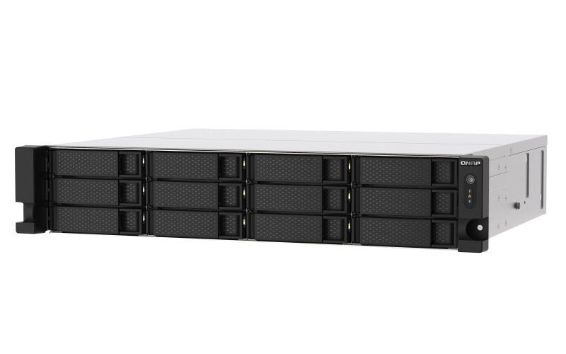 Serwer plików QNAP TS-1253DU-RP-4G 12-Bay,SATA 6Gbps, Intel Celeron J4125 quad-core 2.0/ 2.7 GHz, 4GB DDR4, 2x2,5GbE LAN, USB 3.2x2, USB 2.0x2, 1xHDMI v1.4b, 1xPCIe Gen 2 x2, 2x250W Serwer plików QNAP TS-1253DU-RP-4G 12-Bay,SATA 6Gbps, Intel Celeron J4125 quad-core 2.0/ 2.7 GHz, 4GB DDR4, 2x2,5GbE LAN, USB 3.2x2, USB 2.0x2, 1xHDMI v1.4b, 1xPCIe Gen 2 x2, 2x250W