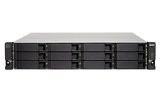 QNAP TL-R1200C-RP 12-wnękowa obudowa dyskowa JBOD typu rack 2 U, 12 x 3.5-inch SATA 6Gb/s, 3Gb/s , 1 x USB 3.2 Gen 2 Type-C