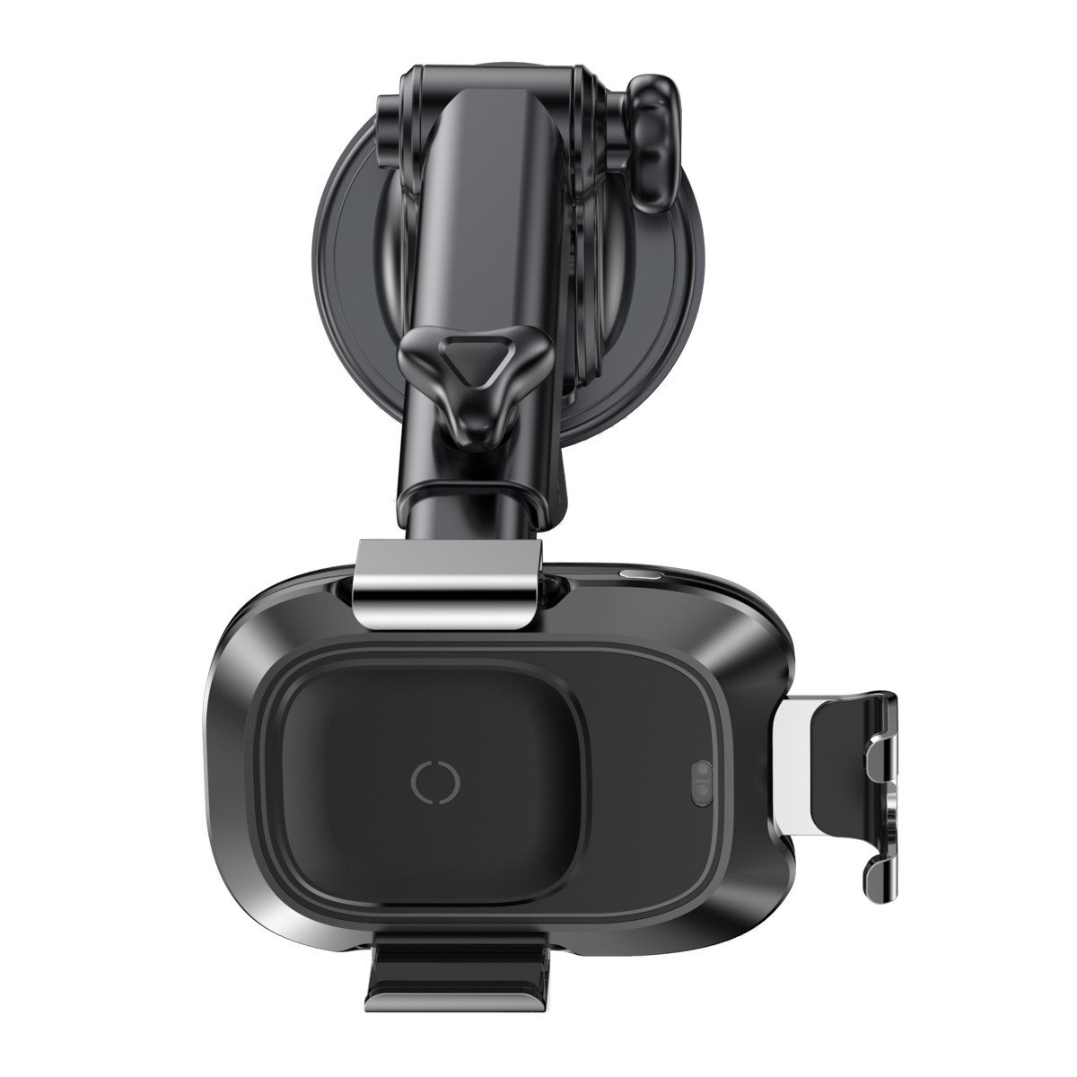 Samochodowy uchwyt grawitacyjny do telefonu Baseus Smart Vehicle Bracket z ładowarką indukcyjną Qi 10W elektrycznie zamykany na deskę rozdzielczą z czujnikiem (WXZN-B01)