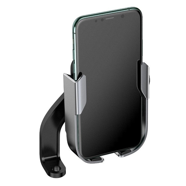 Zdjęcie produktu: Uchwyt do telefonu Baseus Armor do motocyklu / roweru / hulajnogi/ skutera (srebrny) (SUKJA-0S)