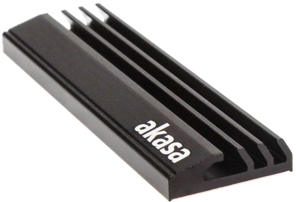 Chłodzenie dysku Akasa M.2 Heatsink SSD NVMe (A-M2HS01-BK)