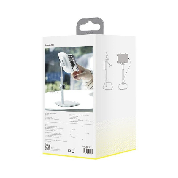 Zdjęcie produktu: Stojak teleskopowy Baseus na telefon/tablet (srebrny) (SUWY-A0S) Zdjęcie produktu: Stojak teleskopowy Baseus na telefon/tablet (srebrny) (SUWY-A0S)