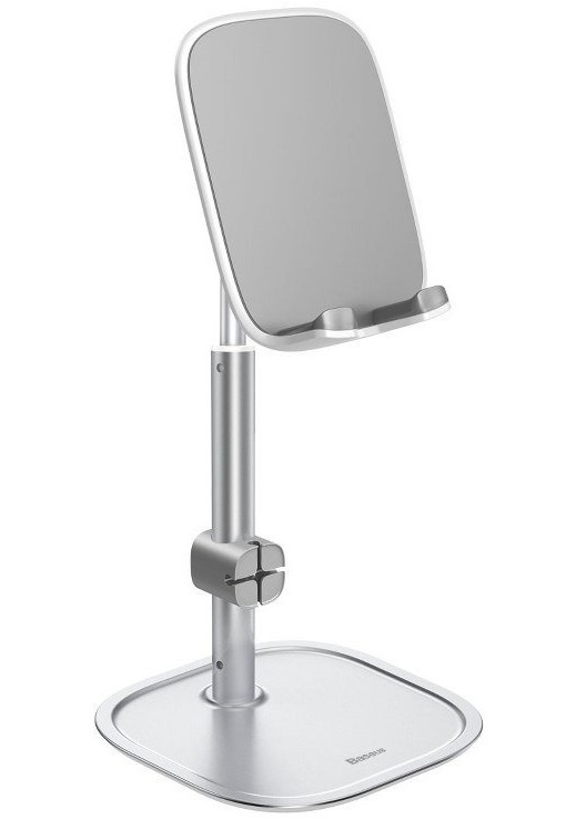 Stojak teleskopowy Baseus na telefon/tablet (srebrny) (SUWY-A0S) Stojak teleskopowy Baseus na telefon/tablet (srebrny) (SUWY-A0S)