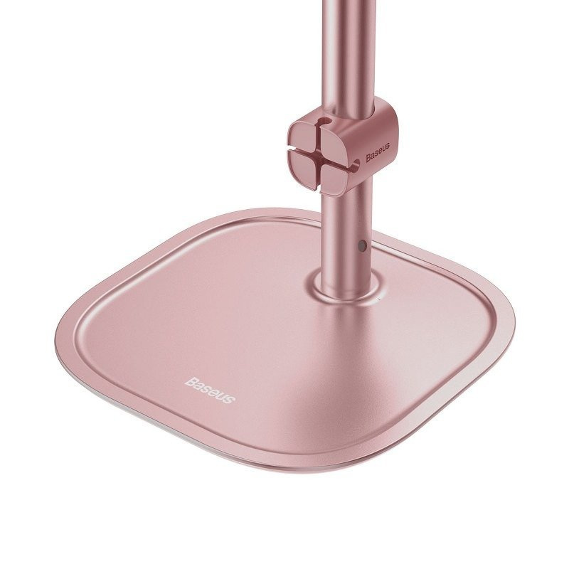 Stojak teleskopowy Baseus na telefon/tablet (różowy) (SUWY-A0R)