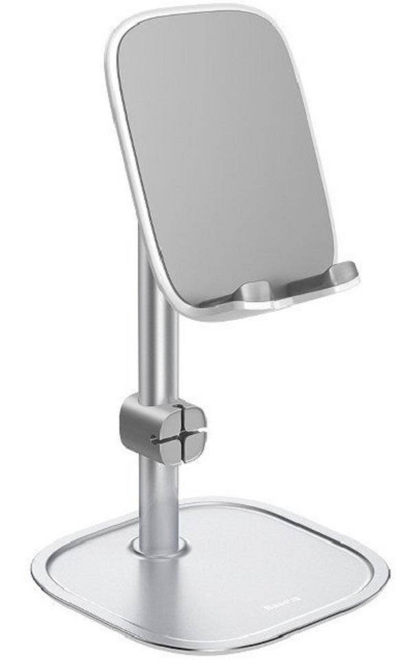 Zdjęcie produktu: Stojak podstawka uchwyt Baseus na telefon/tablet - srebrny (SUWY-0S)