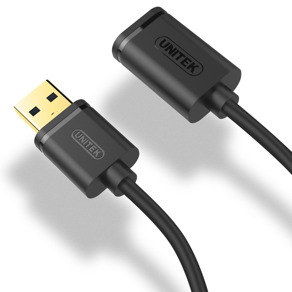 Zdjęcie produktu: Unitek Przewód przedłużacz USB 3.0 AM-AF 3M (Y-C4030GBK)