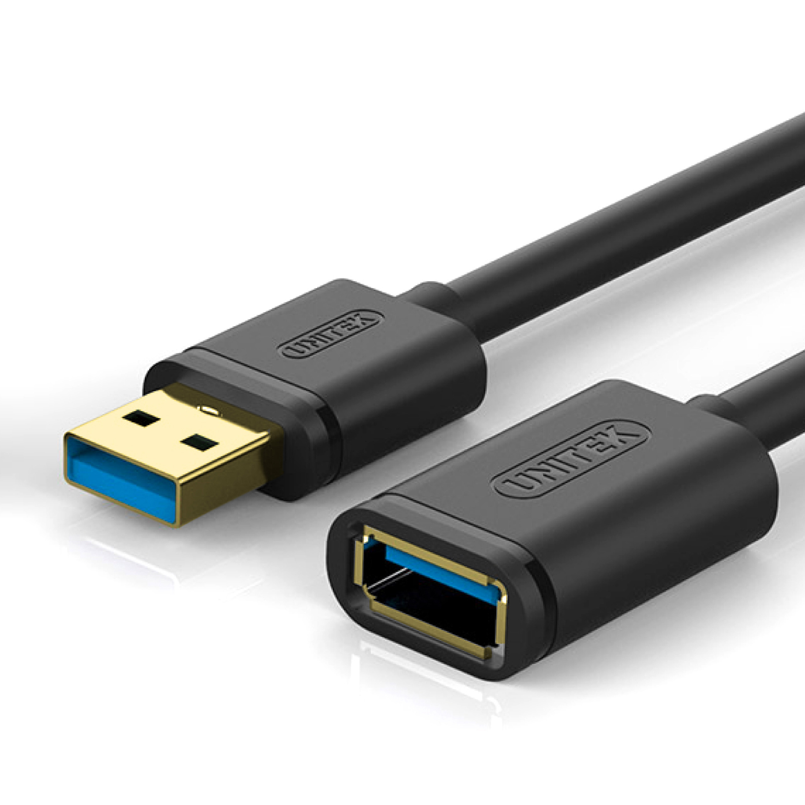 Unitek Przewód przedłużacz USB 3.0 AM-AF 3M (Y-C4030GBK)