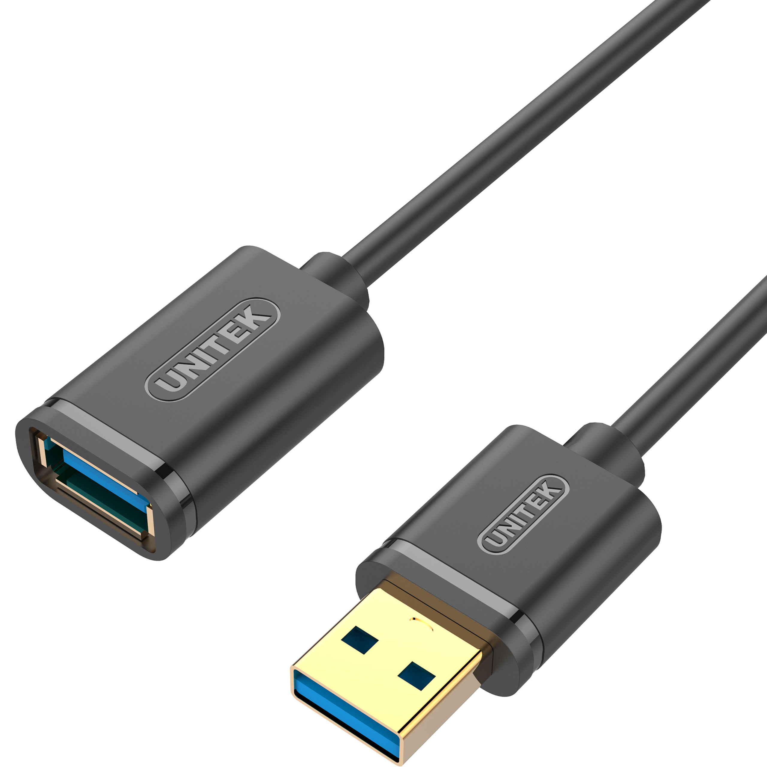 Unitek Przewód przedłużacz USB 3.0 AM-AF 3M (Y-C4030GBK)