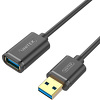 Miniatura zdjęcia: Unitek Przewód przedłużacz USB 3.0 AM-AF 3M (Y-C4030GBK)