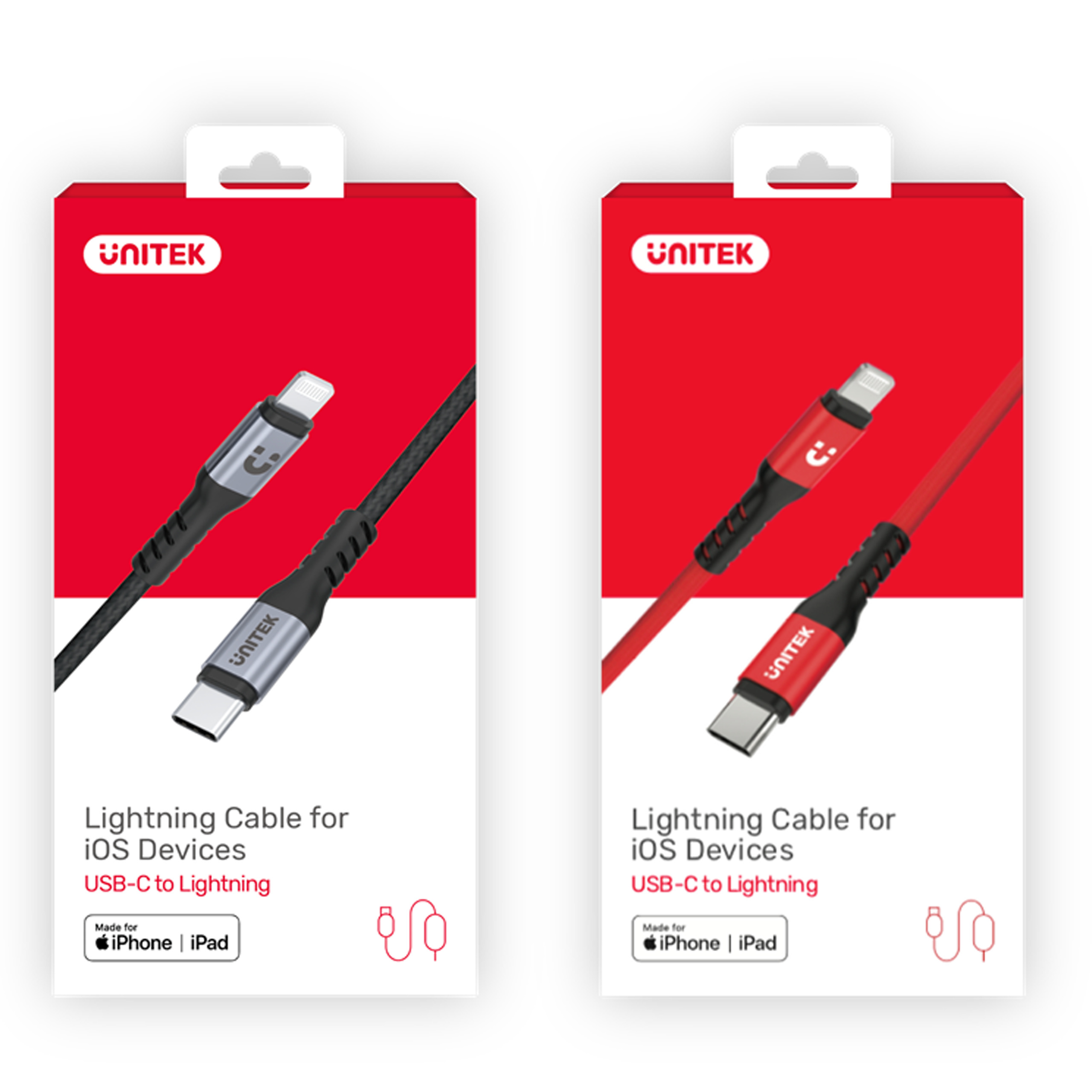 Unitek Przewód 1M MFI TYP-C / Lightning (C14060GY) Unitek Przewód 1M MFI TYP-C / Lightning (C14060GY)