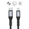 Miniatura zdjęcia: Unitek Przewód 1M MFI TYP-C / Lightning (C14060GY) Miniatura zdjęcia: Unitek Przewód 1M MFI TYP-C / Lightning (C14060GY)