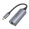 Adapter USB TYP-C 3.1 GEN 1 to Ethernet 10/100/1000 Unitek (U1312A)