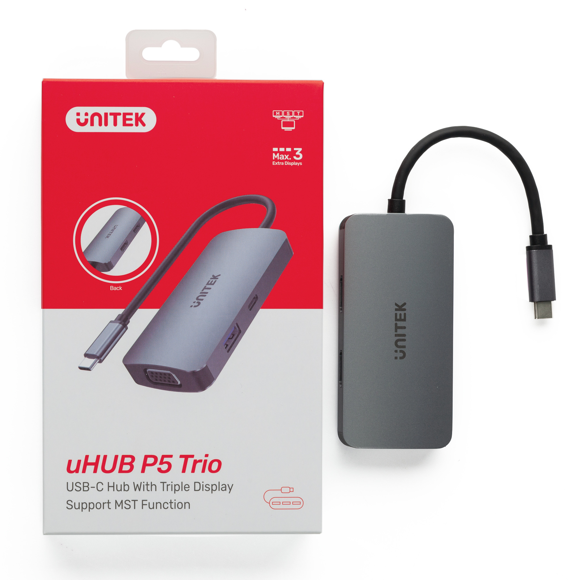 Unitek HUB USB TYP-C 1 x USB 3.1 (D1051A) Unitek HUB USB TYP-C 1 x USB 3.1 (D1051A)
