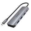 Unitek HUB USB TYP-C 3 x USB 3.1 Gen1 PD 100W SD microSD (H1107C)