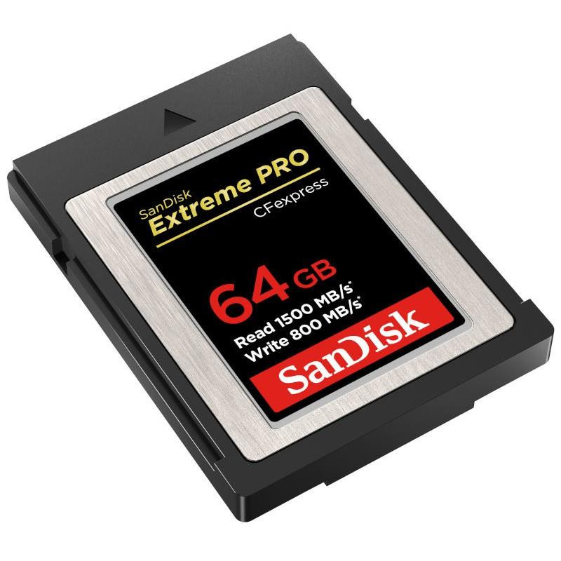 Karta SanDisk Extreme PRO CFexpress 64GB (1500/800 MB/s) (SDCFE-064G-GN4NN)