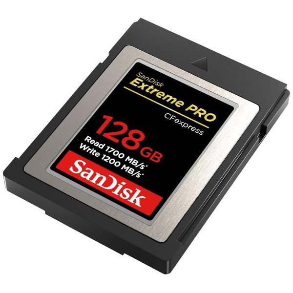 Zdjęcie produktu: Karta SanDisk Extreme PRO CFexpress 128GB (1700/1200 MB/s) (SDCFE-128G-GN4NN) Zdjęcie produktu: Karta SanDisk Extreme PRO CFexpress 128GB (1700/1200 MB/s) (SDCFE-128G-GN4NN)