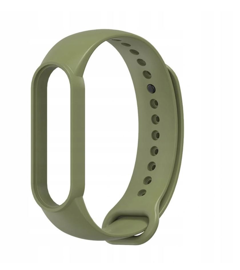 Opaska zamienna do Xiaomi Mi Band 5 / 6 Ciemno-zielona