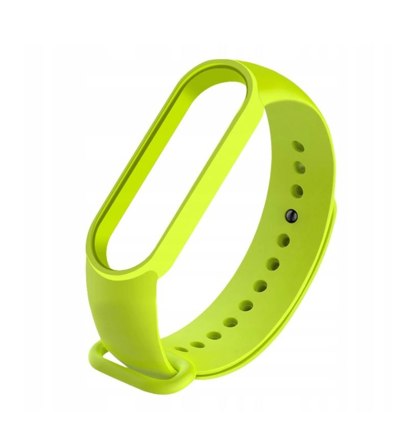 Opaska zamienna do Xiaomi Mi Band 5 / 6 Jaskrawo-zielona Opaska zamienna do Xiaomi Mi Band 5 / 6 Jaskrawo-zielona