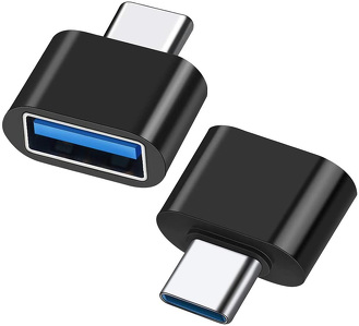 Miniatura produktu: Adapter OTG USB-C do USB 2.0 Type-A [F] Czarny
