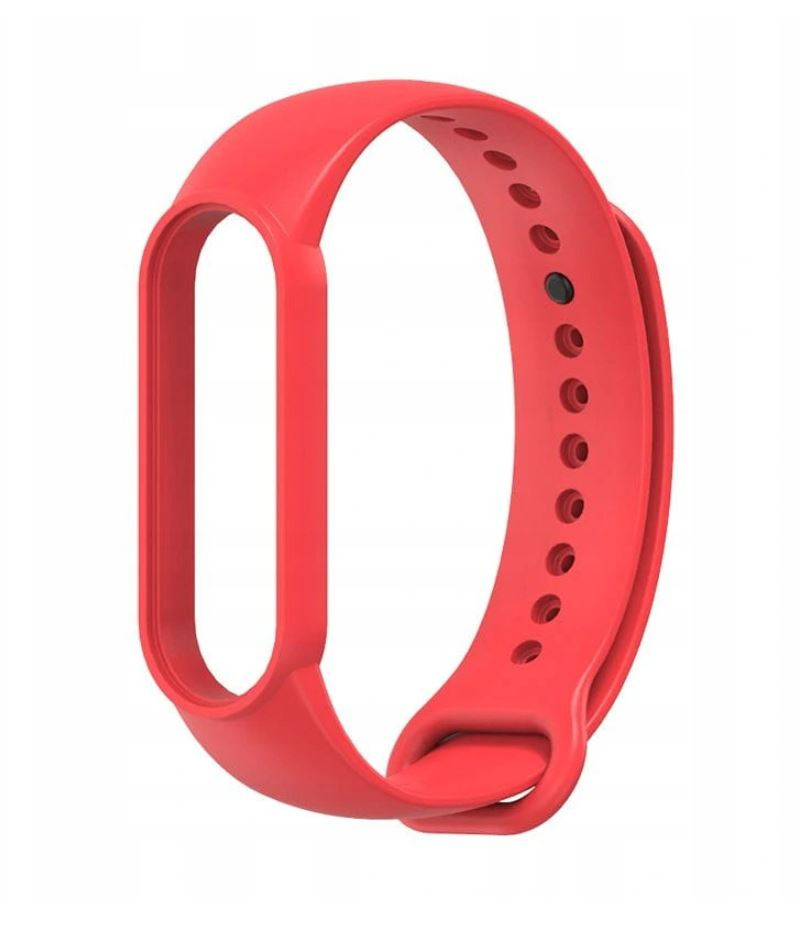 Opaska zamienna do Xiaomi Mi Band 5 / 6 Czerwona Opaska zamienna do Xiaomi Mi Band 5 / 6 Czerwona