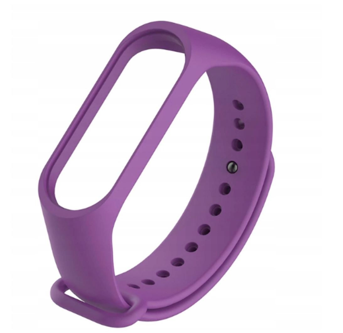 Opaska zamienna do Xiaomi Mi band 4 / 3 Fioletowa