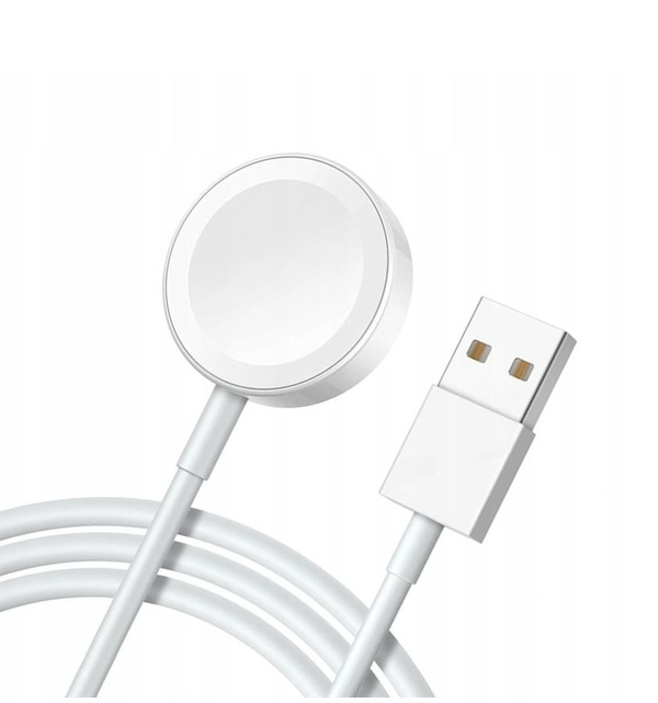 Zdjęcie produktu: Kabel magnetyczny do ładowania Apple iWatch, 5V/0.4A, QC1, Biały