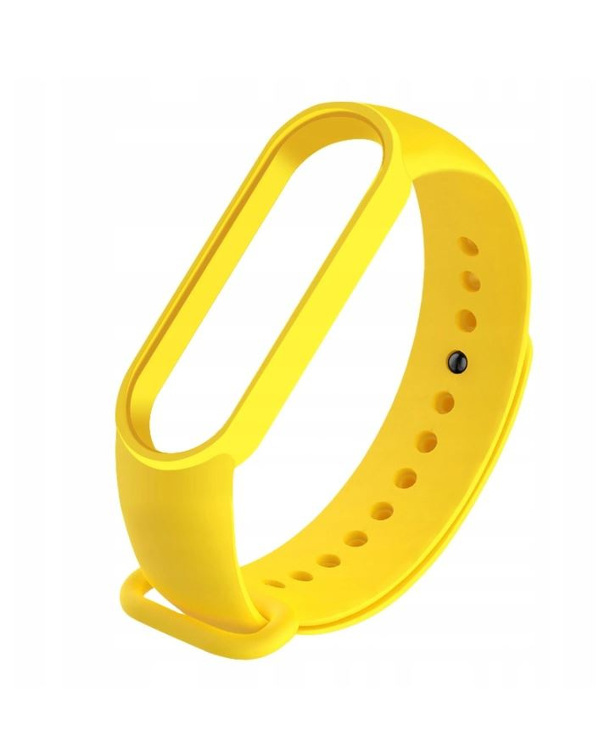 Zdjęcie produktu: Opaska zamienna do Xiaomi Mi Band 5 / 6 Żółta Zdjęcie produktu: Opaska zamienna do Xiaomi Mi Band 5 / 6 Żółta