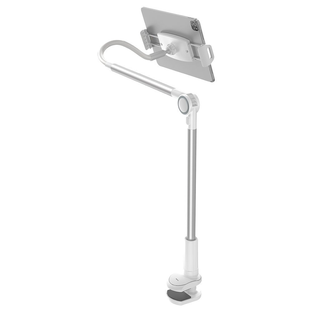 Uchwyt z klipsem Baseus Otaku na telefon/tablet (srebrny) (SULR-B0S)