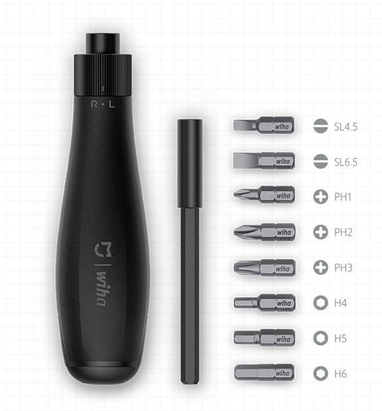 Śrubokręt Wkrętak z grzechotką Mi Wiha 8-in-1 Precision Screwdriver