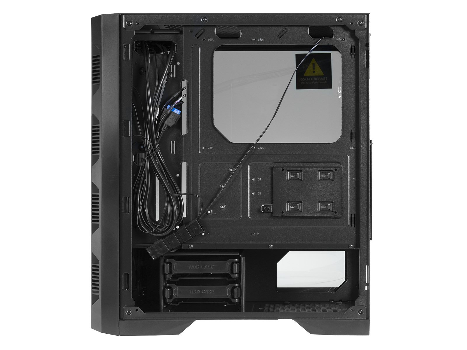 Obudowa do komputera ZENPC Apex AX4 Black Glass Window