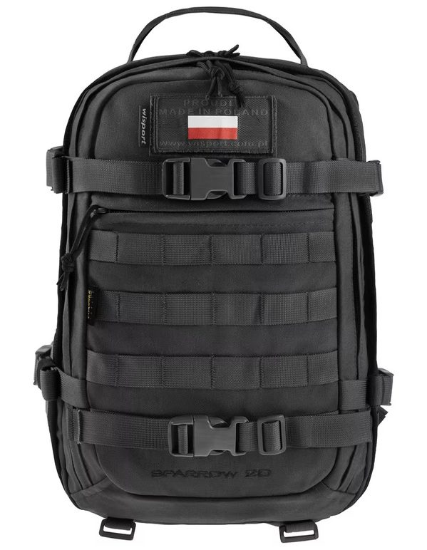 Zdjęcie produktu: Plecak Wisport Sparrow 20L II Cordura Black Zdjęcie produktu: Plecak Wisport Sparrow 20L II Cordura Black