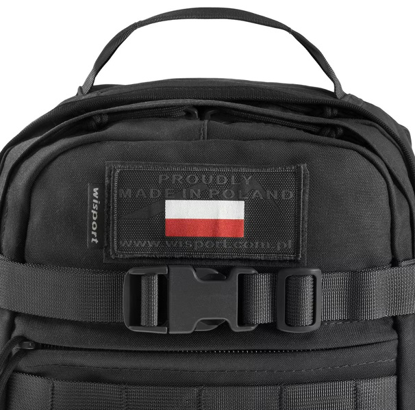 Zdjęcie produktu: Plecak Wisport Sparrow 20L II Cordura Black Zdjęcie produktu: Plecak Wisport Sparrow 20L II Cordura Black