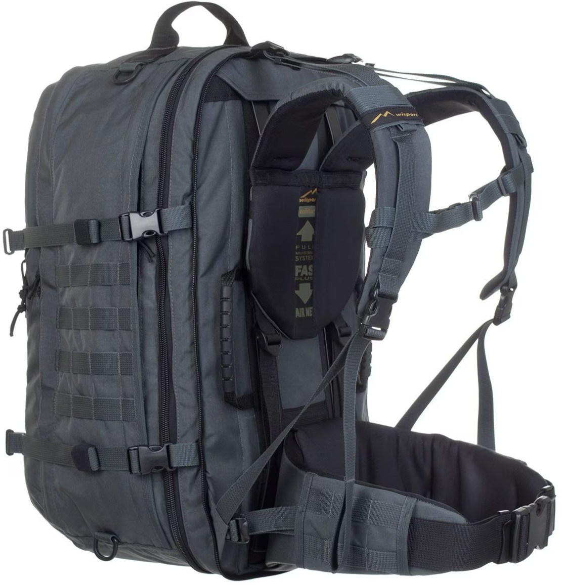 Plecak Wisport Crossfire 45-65L Cordura Graphite Plecak Wisport Crossfire 45-65L Cordura Graphite