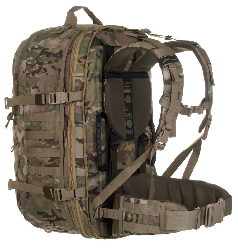 Wisport Crossfire 45-65L Cordura Multicam