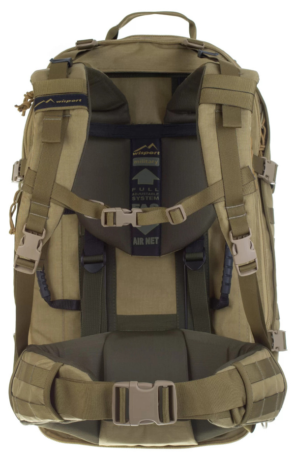 Zdjęcie produktu: Plecak Wisport Crossfire 45-65L Cordura Coyote Zdjęcie produktu: Plecak Wisport Crossfire 45-65L Cordura Coyote