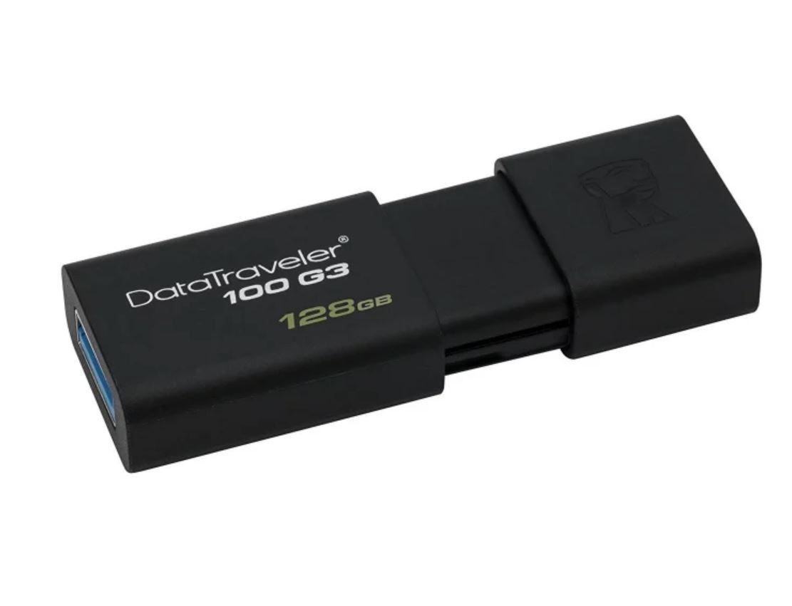 Pendrive Kingston 128GB USB 3.0 DataTraveler DT100G3/128GB