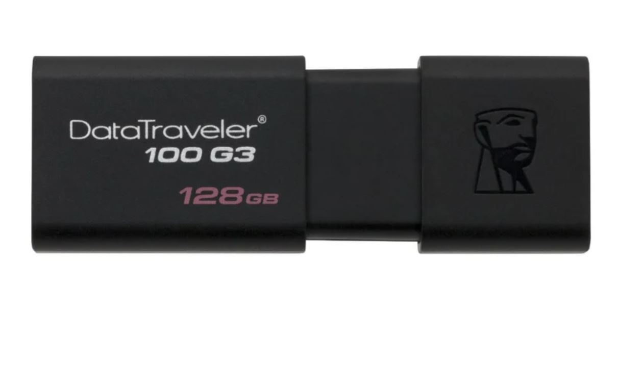 Pendrive Kingston 128GB USB 3.0 DataTraveler DT100G3/128GB