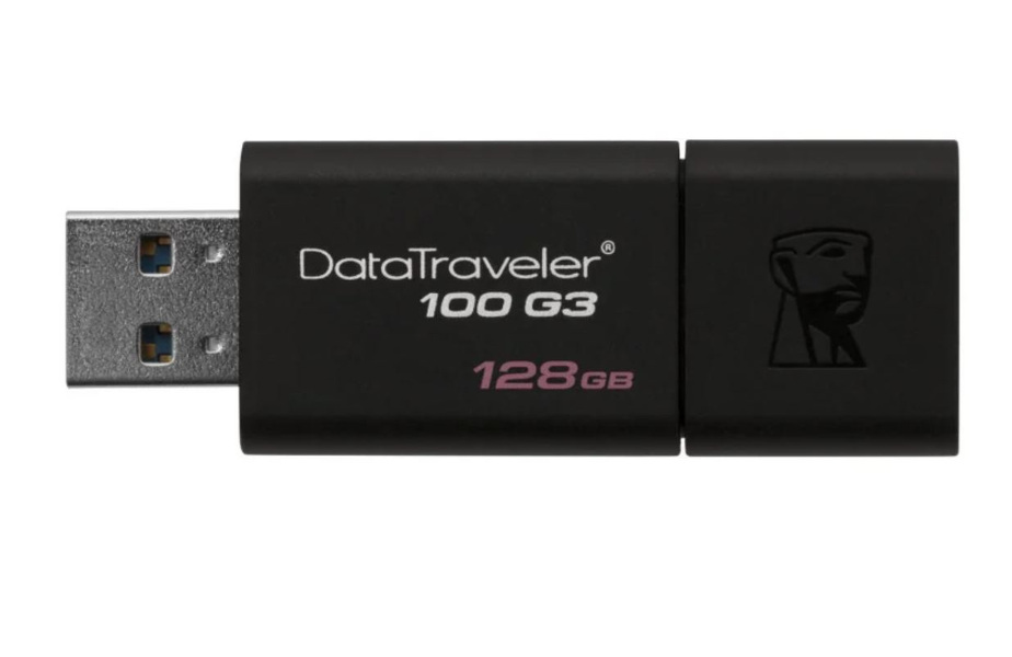 Zdjęcie produktu: Pendrive Kingston 128GB USB 3.0 DataTraveler DT100G3/128GB