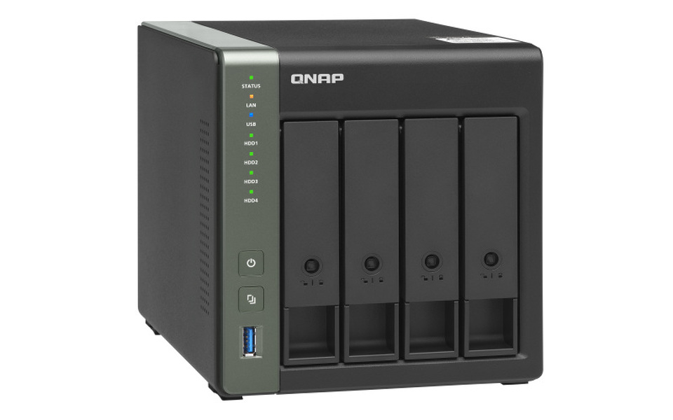 Zdjęcie produktu: Serwer plików QNAP TS-431X3-4G 4-Bay,SATA 6Gbps,Annapurna Alpine AL314, 4-core, 1.7GHz, 4GB DDR3, 1 x 10GbE, 1 x 2,5 GbE, 1 x GbE, USB 3.2x3 Zdjęcie produktu: Serwer plików QNAP TS-431X3-4G 4-Bay,SATA 6Gbps,Annapurna Alpine AL314, 4-core, 1.7GHz, 4GB DDR3, 1 x 10GbE, 1 x 2,5 GbE, 1 x GbE, USB 3.2x3