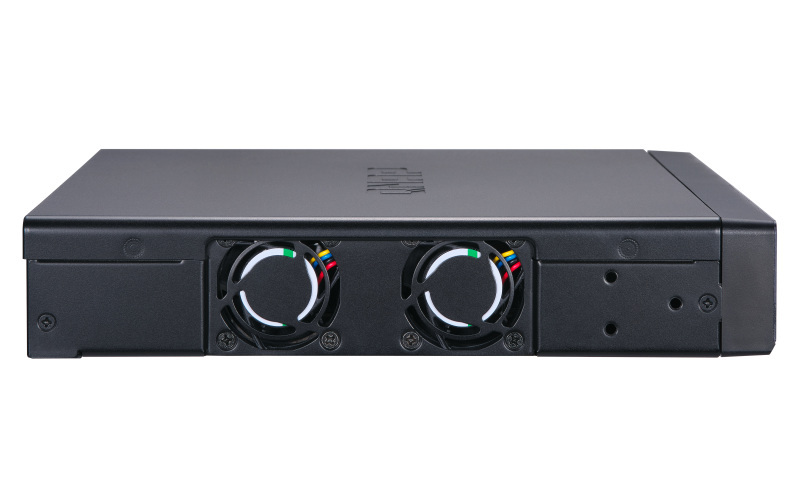 Qnap QSW-M1204-4C 12-portowy przełącznik 8x 10GbE SFP+, 4x 10GbE SFP+/RJ45, 1 x 1GbE do zarządzania Qnap QSW-M1204-4C 12-portowy przełącznik 8x 10GbE SFP+, 4x 10GbE SFP+/RJ45, 1 x 1GbE do zarządzania