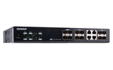 Miniatura zdjęcia: Qnap QSW-M1204-4C 12-portowy przełącznik 8x 10GbE SFP+, 4x 10GbE SFP+/RJ45, 1 x 1GbE do zarządzania Miniatura zdjęcia: Qnap QSW-M1204-4C 12-portowy przełącznik 8x 10GbE SFP+, 4x 10GbE SFP+/RJ45, 1 x 1GbE do zarządzania