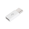 Adapter Micro USB [F] do USB-C biały